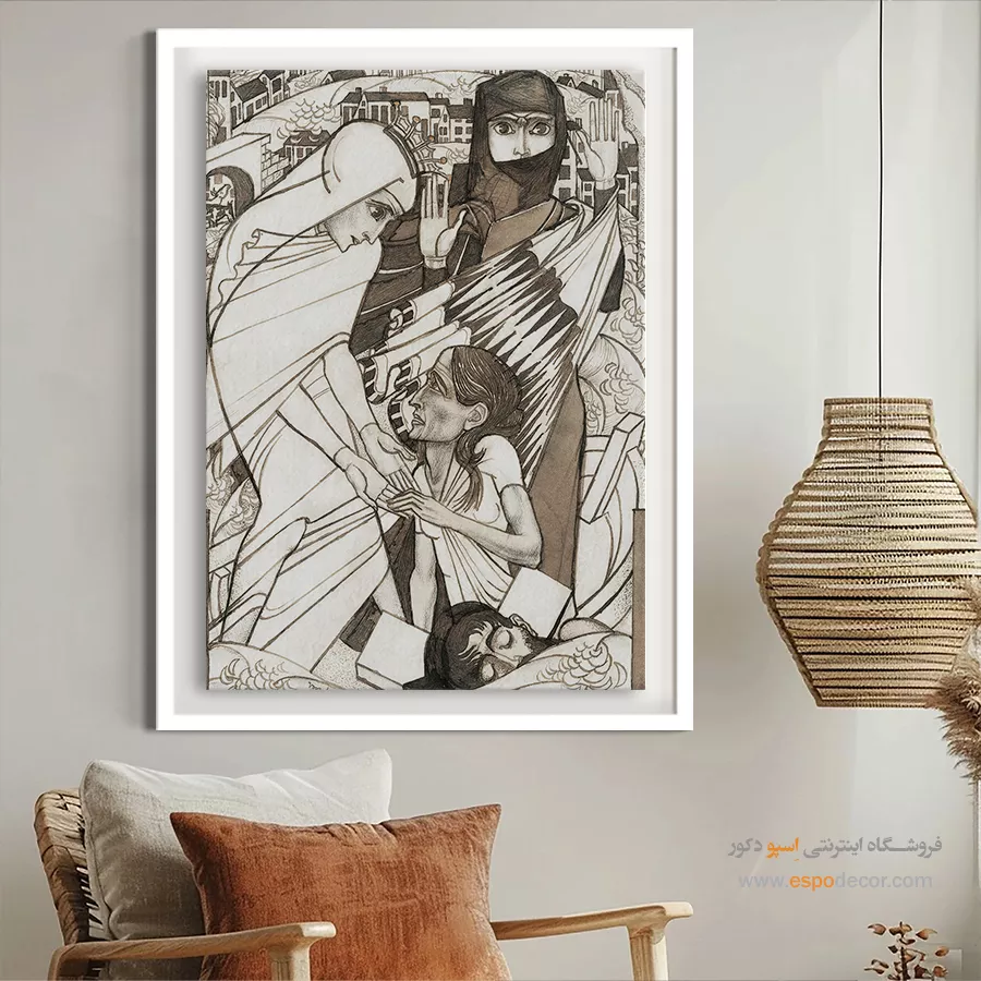 تابلو نقاشی های یان توروپ - اسپو دکور