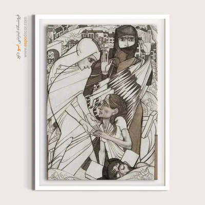 تابلو نقاشی های یان توروپ - اسپو دکور