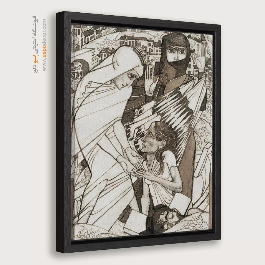 تابلو نقاشی های یان توروپ - اسپو دکور