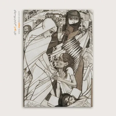 تابلو نقاشی های یان توروپ - اسپو دکور