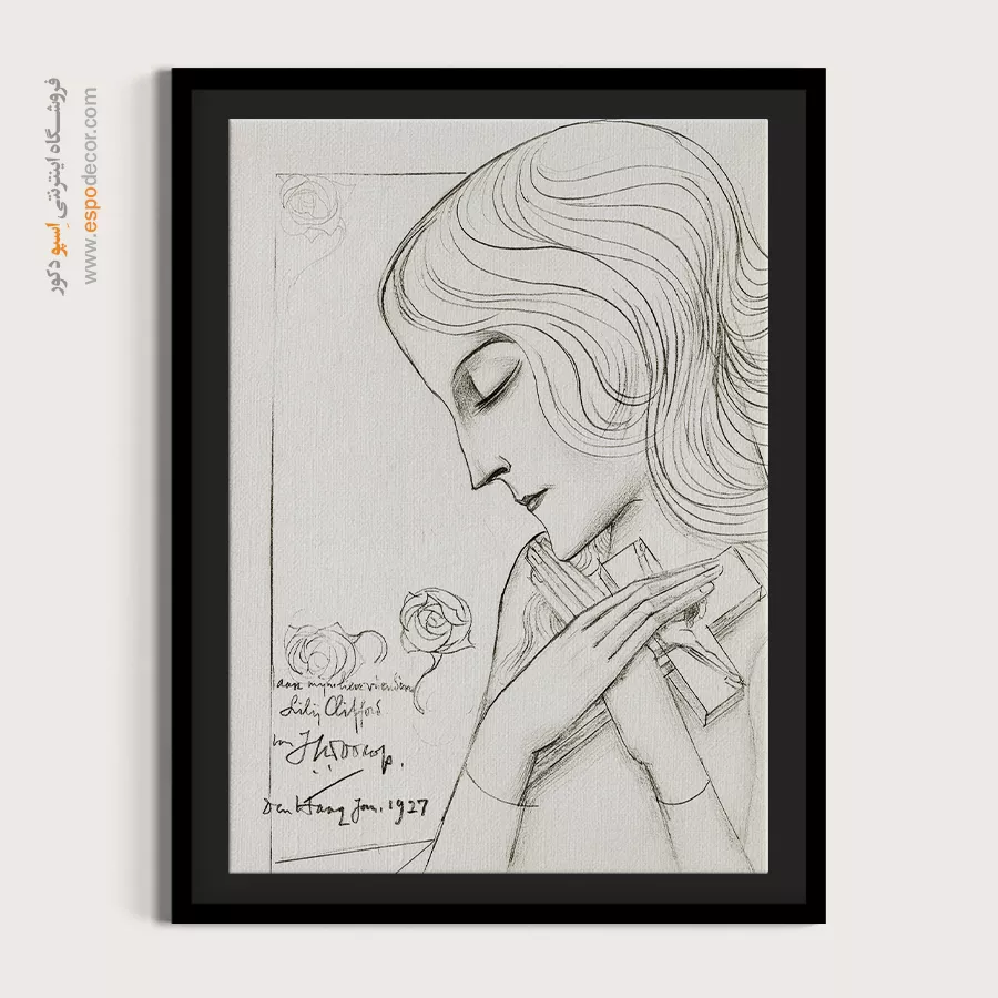 تابلو نقاشی های یان توروپ - اسپو دکور