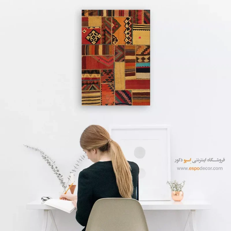 تابلو با طراحی بوهو برای دکور خاص