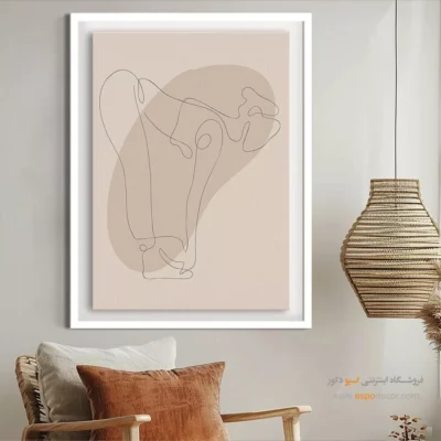 تابلو طراحی خطی انتزاعی - مارکر شگفت انگیز – تابلو طراحی خطی - اسپو دکور