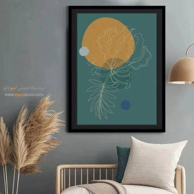 تابلو بوم - ابعاد طراحی – تابلو طراحی خطی - اسپو دکور