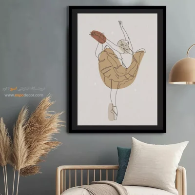 مرکز خرید تابلو مدرن در تهران - لاین لوکس – تابلو طراحی خطی - اسپو دکور