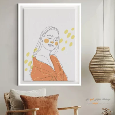 خرید تابلو دکوراتیو - خطی اکسپرس – تابلو طراحی خطی - اسپو دکور