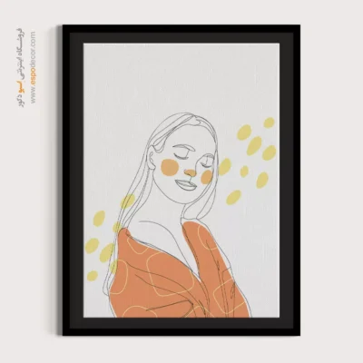 خرید تابلو دکوراتیو - خطی اکسپرس – تابلو طراحی خطی - اسپو دکور