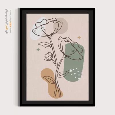 تزیین دیوار - دنیای خطی – تابلو طراحی خطی - اسپو دکور