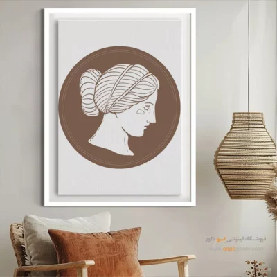 دیزاین دیوار - دامنه خطی – تابلو طراحی خطی - اسپو دکور