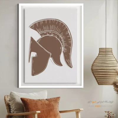 تابلو لاکچری - مرز خطی – تابلو طراحی خطی - اسپو دکور