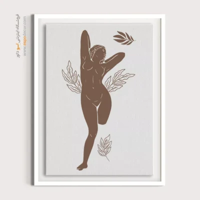 تابلو بوم برزرگ - تکامل خطی – تابلو طراحی خطی - اسپو دکور