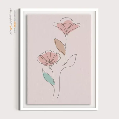 تابلو مخصوص کافی شاپ - مسیر خطی – تابلو طراحی خطی - اسپو دکور