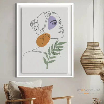 خرید تابلو پذیرایی - پیشگام خطی – تابلو طراحی خطی - اسپو دکور