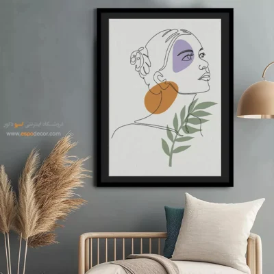 خرید تابلو پذیرایی - پیشگام خطی – تابلو طراحی خطی - اسپو دکور