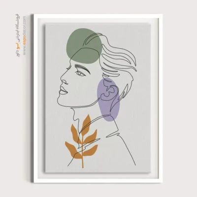 خرید تابلو برای پذیرایی دیوار - پیشگام مستقیم – تابلو طراحی خطی - اسپو دکور