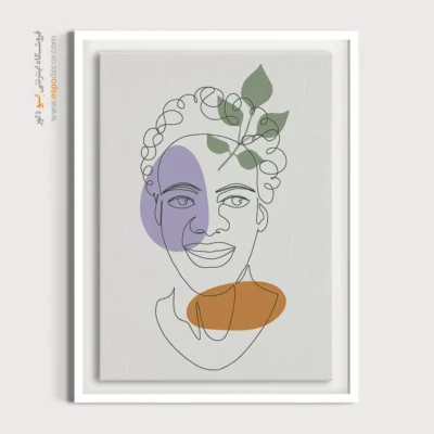 خرید تابلو مدرن - پیشاهنگ خط – تابلو طراحی خطی - اسپو دکور