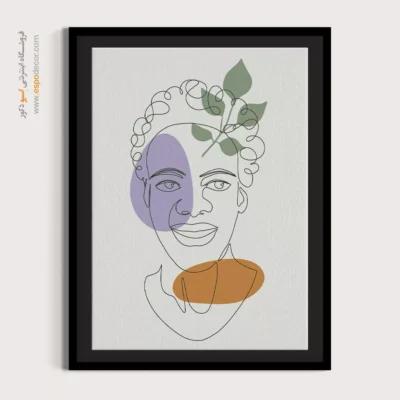 خرید تابلو مدرن - پیشاهنگ خط – تابلو طراحی خطی - اسپو دکور