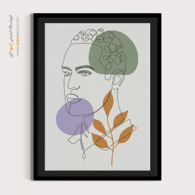 خرید تابلو انگیزشی - تیم کاوشگر خطی – تابلو طراحی خطی - اسپو دکور