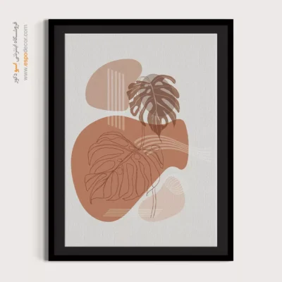 تابلو طراحی خطی انتزاعی - تنظیم نمودار – تابلو طراحی خطی - اسپو دکور