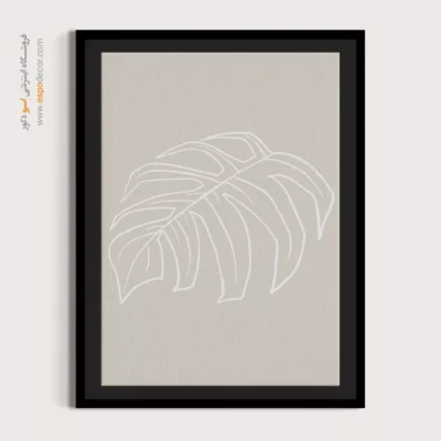 تابلو بوم مدرن و فانتزی - درخشندگی خط – تابلو طراحی خطی - اسپو دکور