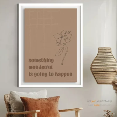 تابلو بوم طرح پرتره خطی زن - میراژ مینیمالیست – تابلو طراحی خطی - اسپو دکور