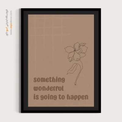 تابلو بوم طرح پرتره خطی زن - میراژ مینیمالیست – تابلو طراحی خطی - اسپو دکور