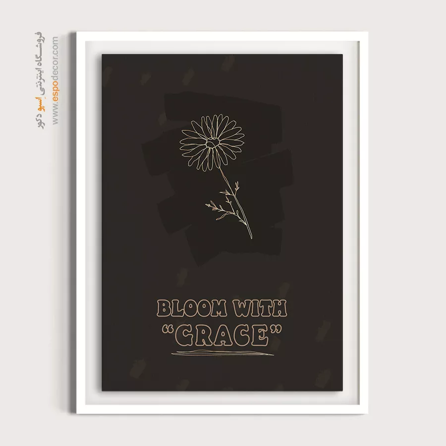 تابلو طراحی خطی زن - نسب – تابلو طراحی خطی - اسپو دکور