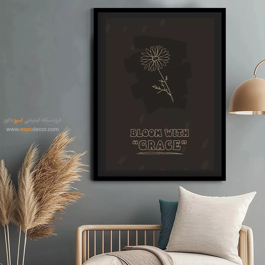 تابلو طراحی خطی زن - نسب – تابلو طراحی خطی - اسپو دکور