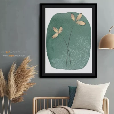 تابلو بوم مناسب اتاق خواب - لحظات حساس – تابلو طراحی خطی - اسپو دکور