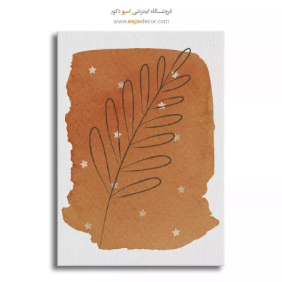 تابلو خطی پرنده