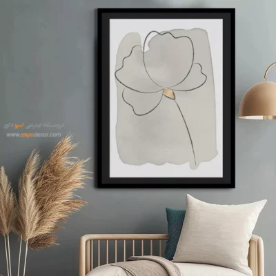 خرید تابلو بوم طراحی خطی - لحظات رویایی – تابلو طراحی خطی - اسپو دکور