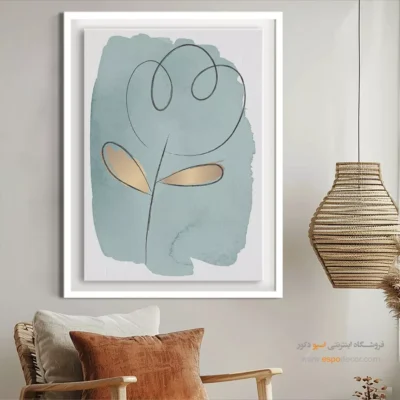 تابلو طراحی خطی زن - لذت – تابلو طراحی خطی - اسپو دکور