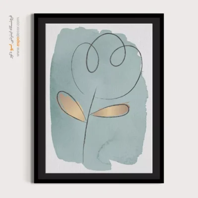 تابلو طراحی خطی زن - لذت – تابلو طراحی خطی - اسپو دکور