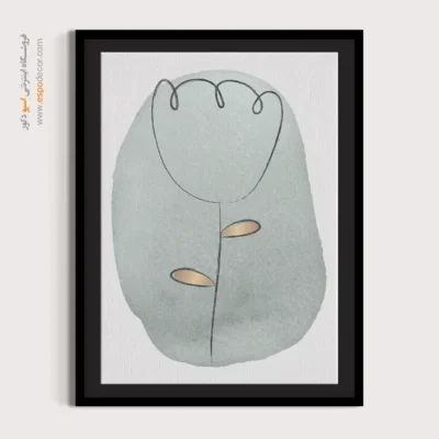 تابلو طراحی خطی ساده - ملایم – تابلو طراحی خطی - اسپو دکور