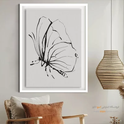 خرید تابلو خطی دختران - هارمونی – تابلو طراحی خطی - اسپو دکور