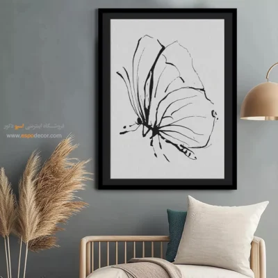 خرید تابلو خطی دختران - هارمونی – تابلو طراحی خطی - اسپو دکور