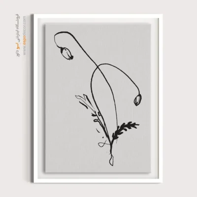خرید تابلو طراحی خطی در تهران - پروانه ای – تابلو طراحی خطی - اسپو دکور