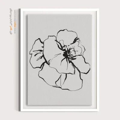 تابلو بوم مناسب پذیرایی - دلربا – تابلو طراحی خطی - اسپو دکور