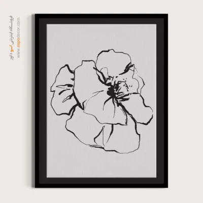 تابلو بوم مناسب پذیرایی - دلربا – تابلو طراحی خطی - اسپو دکور