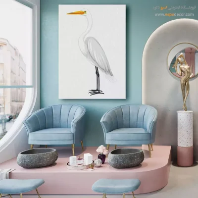 تابلو بوم مناسب اتاق خواب