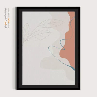 تابلو بوم مناسب اتاق دختران - رویایی – تابلو طراحی خطی - اسپو دکور