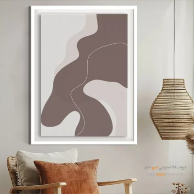 مرکز خرید تابلو مدرن در تهران - شاد – تابلو طراحی خطی - اسپو دکور