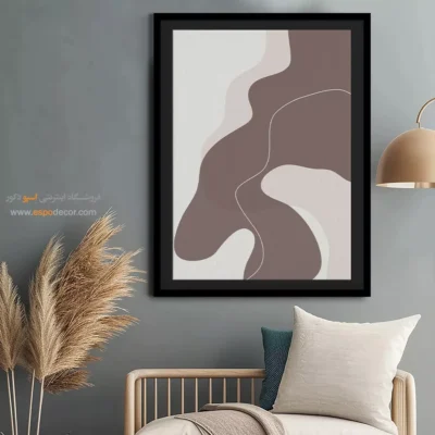 مرکز خرید تابلو مدرن در تهران - شاد – تابلو طراحی خطی - اسپو دکور