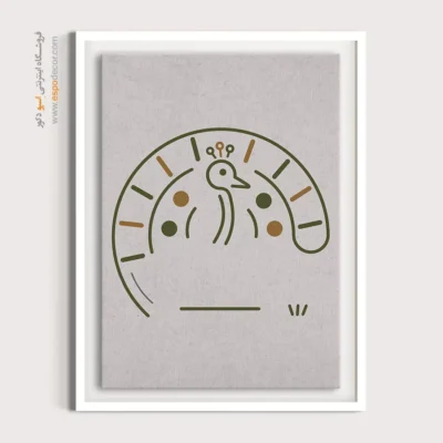 تابلو دکوراتیو - چراغ های خطی – تابلو طراحی خطی - اسپو دکور