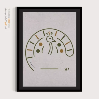 تابلو دکوراتیو - چراغ های خطی – تابلو طراحی خطی - اسپو دکور