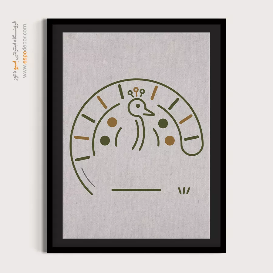 تابلو دکوراتیو - چراغ های خطی – تابلو طراحی خطی - اسپو دکور