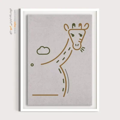 تابلو بوم مدرن - خطوط خطی – تابلو طراحی خطی - اسپو دکور