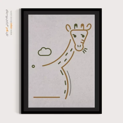 تابلو بوم مدرن - خطوط خطی – تابلو طراحی خطی - اسپو دکور