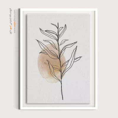 تابلو بوم خطی - درخشندگی خطی – تابلو طراحی خطی - اسپو دکور