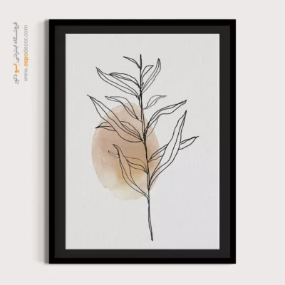 تابلو بوم خطی - درخشندگی خطی – تابلو طراحی خطی - اسپو دکور